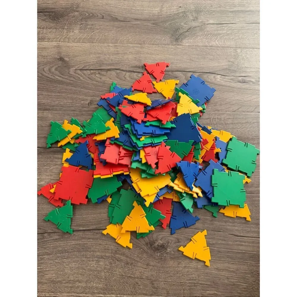 Polydron Geometric Connecting Shapes - 146 Pieces